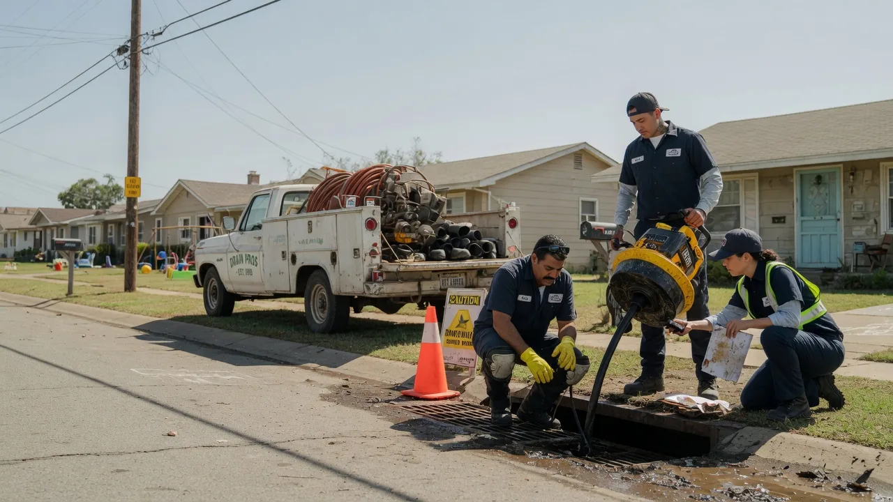 Drain Cleaning in Vinemont, AL near me